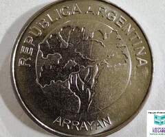 Moneda 5 Pesos Arrayan